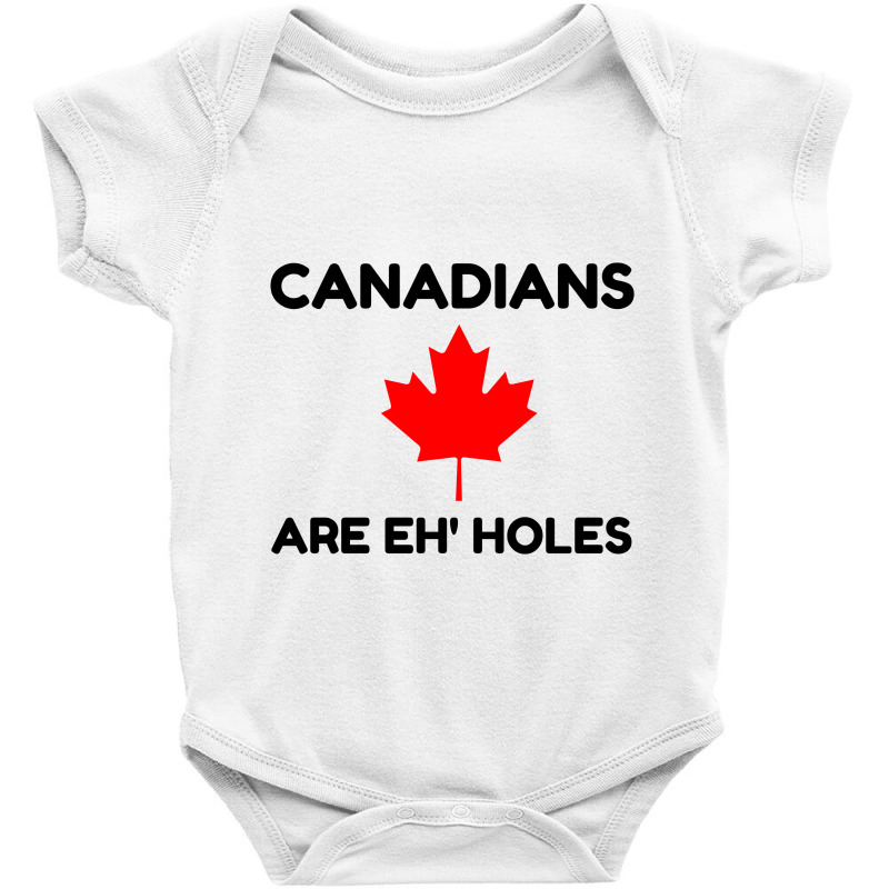 Canadians Eh Holes Baby Bodysuit by Perfect Designers | Artistshot