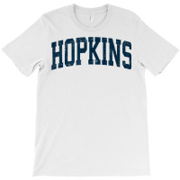 Hopkins Minnesota Mn Vintage Athletic Sports Navy Design T Shirt T-shirt | Artistshot