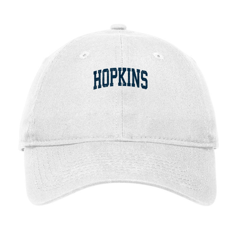 Hopkins Minnesota Mn Vintage Athletic Sports Navy Design T Shirt Adjustable Cap | Artistshot