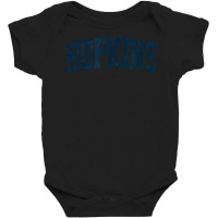 Hopkins Minnesota Mn Vintage Athletic Sports Navy Design T Shirt Baby Bodysuit | Artistshot