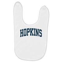 Hopkins Minnesota Mn Vintage Athletic Sports Navy Design T Shirt Baby Bibs | Artistshot