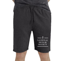 National Honor Society Torch Vintage Short | Artistshot