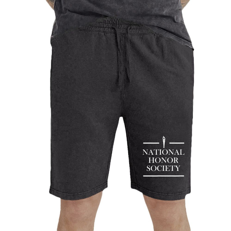 National Honor Society Torch Vintage Short | Artistshot