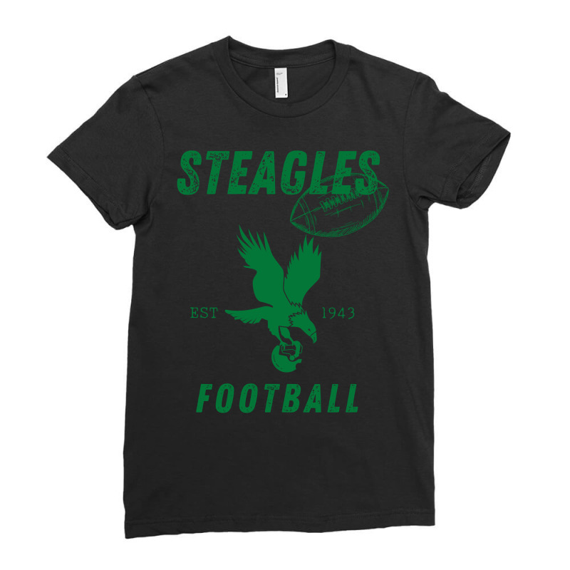 Steagles Football Est 1943 Phil Phit Combine Team Long Sleeve T Shirt Ladies Fitted T-Shirt by birijeboto | Artistshot