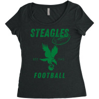 Steagles Football Est 1943 Phil Phit Combine Team Long Sleeve T Shirt Women's Triblend Scoop T-shirt | Artistshot