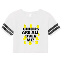 Chicks Are All Over Scorecard Crop Tee | Artistshot