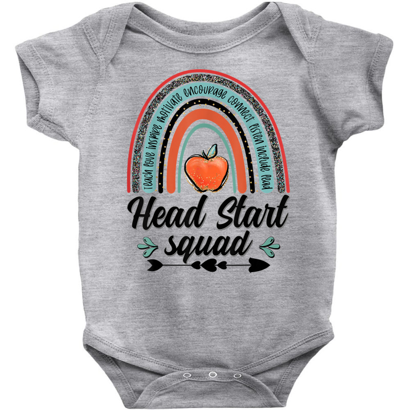 Back To School Head Start Squad Homeschool Headstart Teacher T Shirt Baby Bodysuit by sugruewxrivestsxe | Artistshot