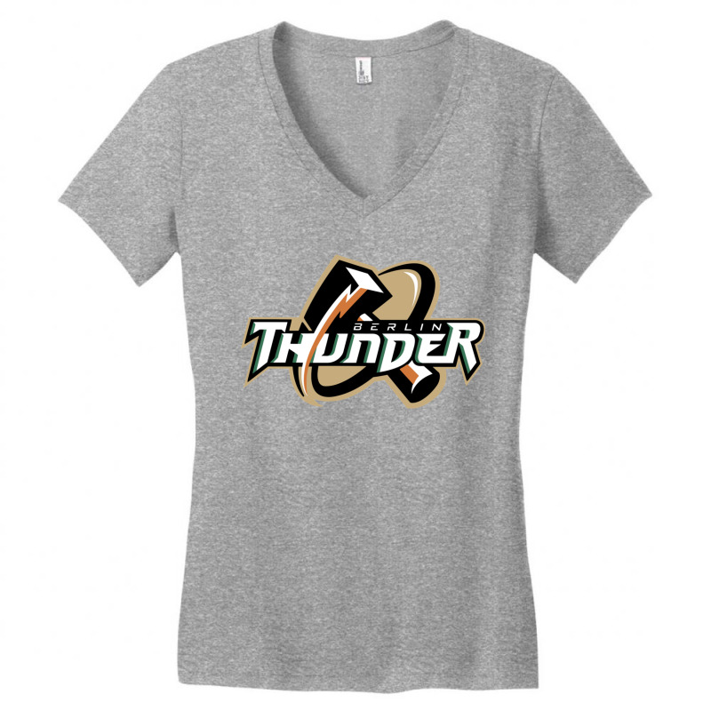 Berlin Thunder Women's V-Neck T-Shirt by PamelaAnnHarris | Artistshot