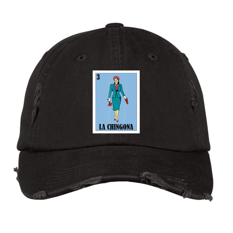 La Chingona Lottery Vintage Cap by ardylanda | Artistshot