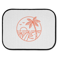 Summer Vibes California Beach Rear Car Mat | Artistshot