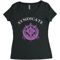 New World Syndicate Emblem Women's Triblend Scoop T-shirt | Artistshot