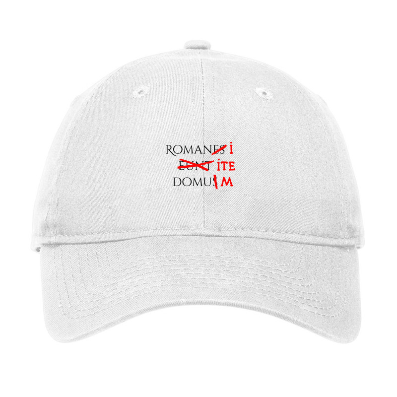 Romans Go Home Adjustable Cap by cm-arts | Artistshot