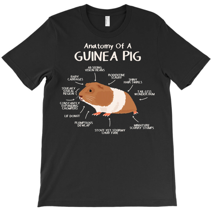 Anatomy Of A Guinea Pig Clothes Cavy Outfit Gift Guinea Pig T-shirt | Artistshot