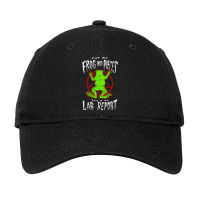 Cut My Frog Into Pieces This Is My Lab Report Adjustable Cap | Artistshot