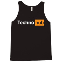 Techno Music Minimal Hard Clubbing Funny Festival Hub Dj T Shirt Tank Top | Artistshot