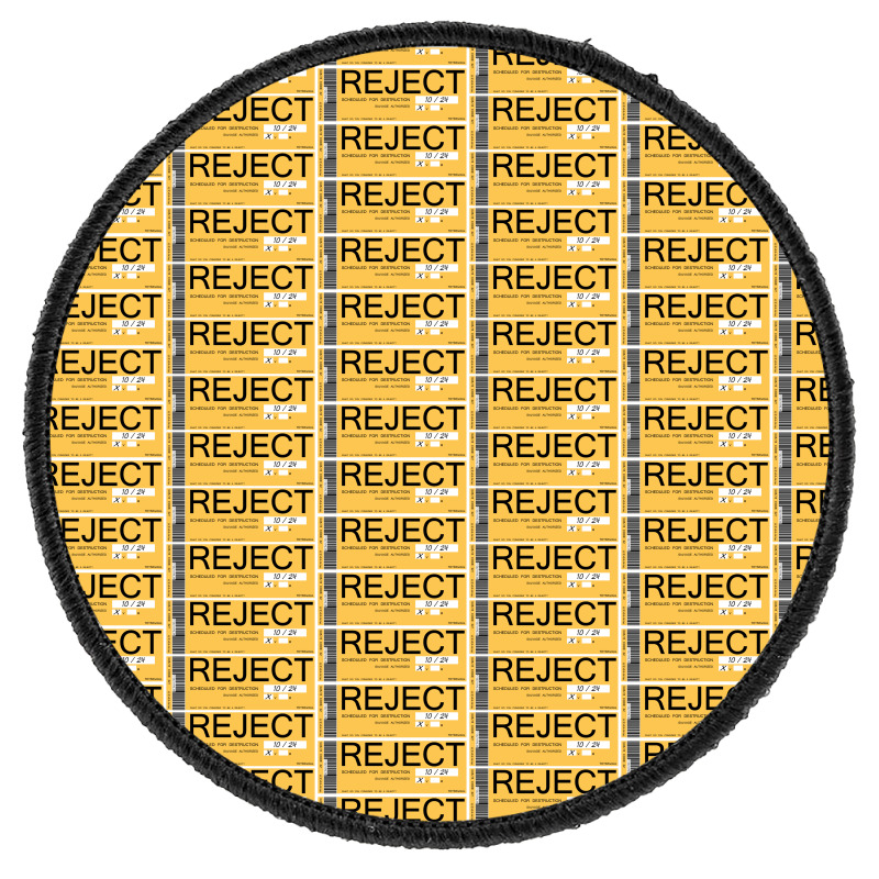 Chappie Reject Round Patch | Artistshot