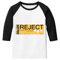 Chappie Reject Youth 3/4 Sleeve | Artistshot