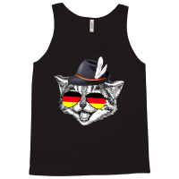 Cute Cat German Flag Oktoberfest Pride Germany Festival Tank Top | Artistshot