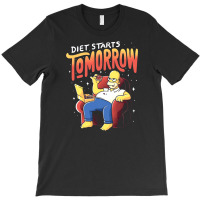 Diet Starts T-shirt | Artistshot