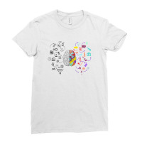 Brain Ladies Fitted T-shirt | Artistshot