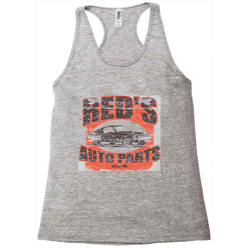 Red's Auto Parts From Roadhouse, Weathered Board Distressed   Roadhous Racerback Tank by sunlightafterdark | Artistshot