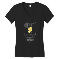 Happy Lemonade Day For Dark Women's V-neck T-shirt | Artistshot