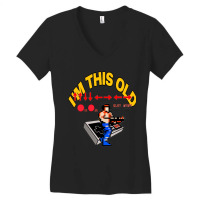 Music Vintage Pachinko Machines Day Gift Women's V-neck T-shirt | Artistshot