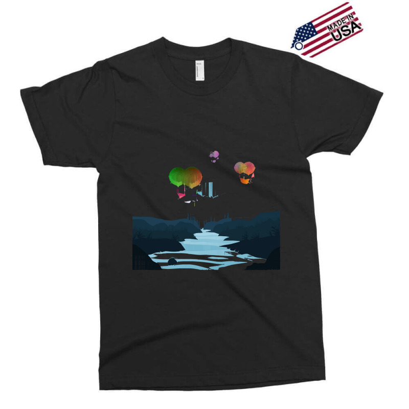 Steampunk T  Shirt Steampunk Balloon Ship Sailing Over The Land T  Shi Exclusive T-shirt | Artistshot