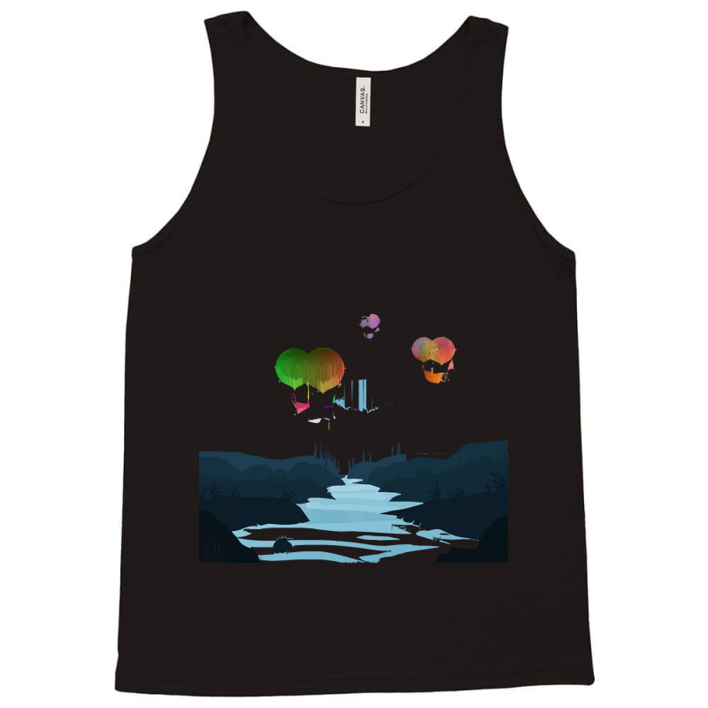 Steampunk T  Shirt Steampunk Balloon Ship Sailing Over The Land T  Shi Tank Top by otherswomen | Artistshot