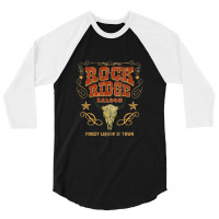 Rock Ridge Saloon, Distressed    Blazing Saddles 3/4 Sleeve Shirt | Artistshot