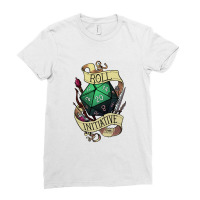 Roll Initiative Ladies Fitted T-shirt | Artistshot