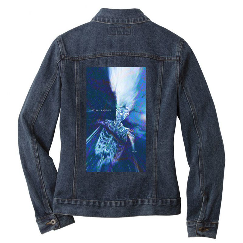 Machine Elves Alien Fantasy Ladies Denim Jacket by saterseim | Artistshot