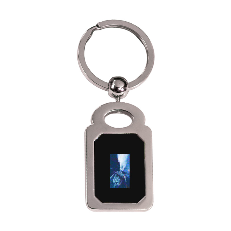 Machine Elves Alien Fantasy Silver Rectangle Keychain | Artistshot