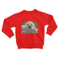 Cocker Spaniel On Pillow Toddler Sweatshirt | Artistshot