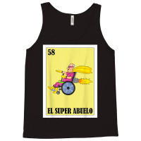 Mens Diseño Para Abuelo   Mexican Lottery El Super Abuelo T Shirt Tank Top | Artistshot