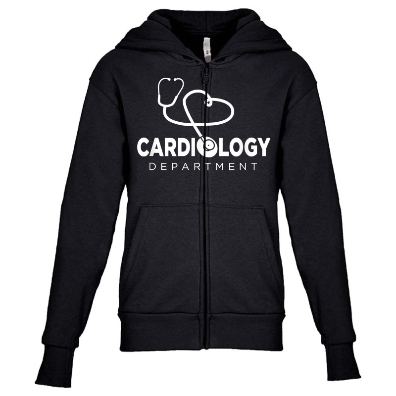 Cardiologist Cardiovascular Technologist & Cardiology Nurse T Shirt Youth Zipper Hoodie by nurselrveigelcci | Artistshot