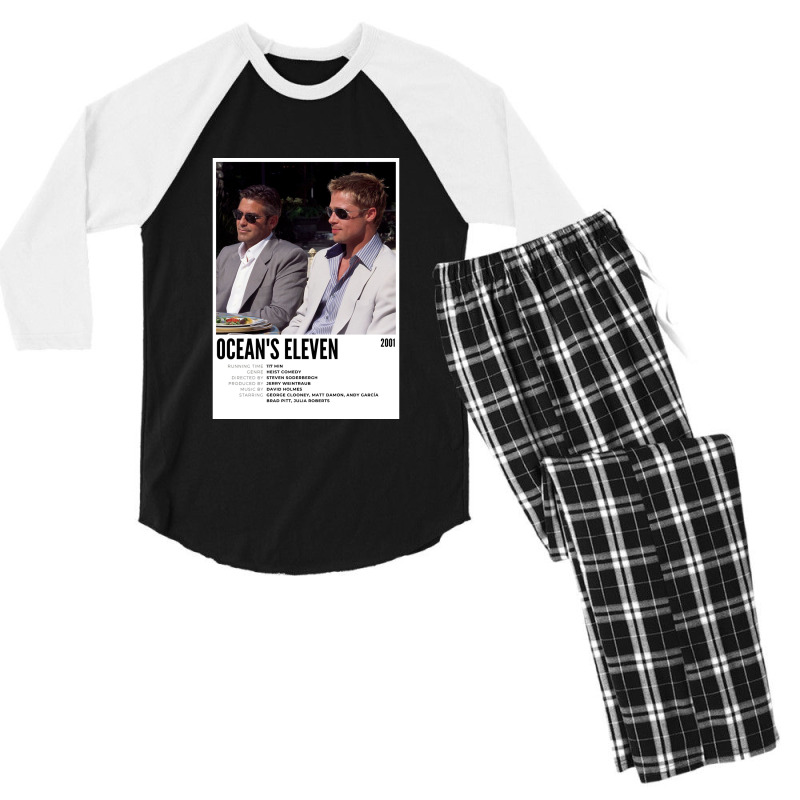 Funny Gifts Matt Damon Funny Gifts Boy Girl Men's 3/4 Sleeve Pajama Set | Artistshot