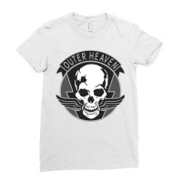 Metal Gear Solid Outer Heaven Ladies Fitted T-shirt | Artistshot