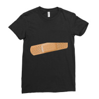 Bandage Mouth Ladies Fitted T-shirt | Artistshot