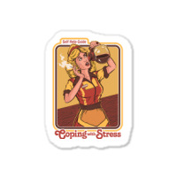 Coping With Stress Sticker | Artistshot