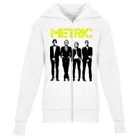 Metric Youth Zipper Hoodie | Artistshot