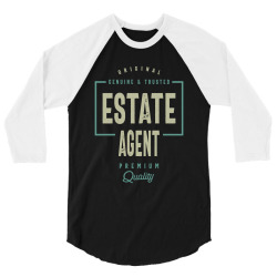 Estate Agent 3/4 Sleeve Shirt | Artistshot