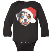 Australian Shepherd T  Shirt Australian Shepherd Xmas Long Sleeve Baby Bodysuit | Artistshot