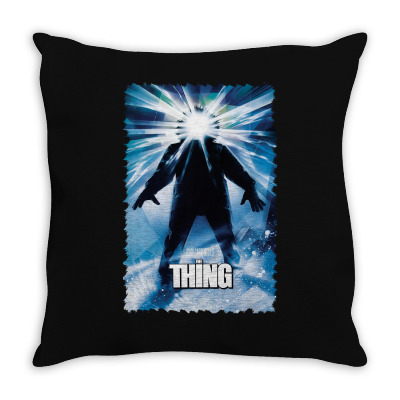 John Carpenter's The Thing Throw Pillow Designed By Fanshirt