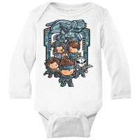 Solid The Chibi Long Sleeve Baby Bodysuit | Artistshot