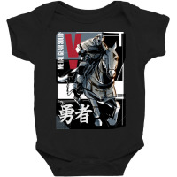 Venom Snake Ft. D Horse Baby Bodysuit | Artistshot