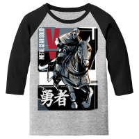 Venom Snake Ft. D Horse Youth 3/4 Sleeve | Artistshot