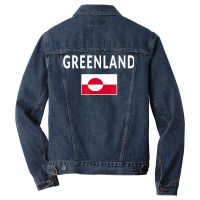 Greenland T Shirt Tee Flag Souvenir Gift Greenlanders T Shirt Men Denim Jacket | Artistshot