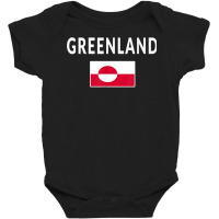 Greenland T Shirt Tee Flag Souvenir Gift Greenlanders T Shirt Baby Bodysuit | Artistshot