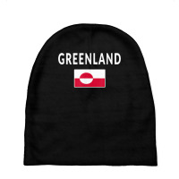 Greenland T Shirt Tee Flag Souvenir Gift Greenlanders T Shirt Baby Beanies | Artistshot